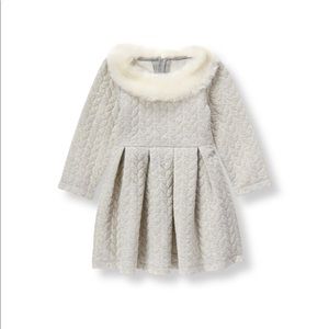 Janie and Jack quilted collar dress 4T